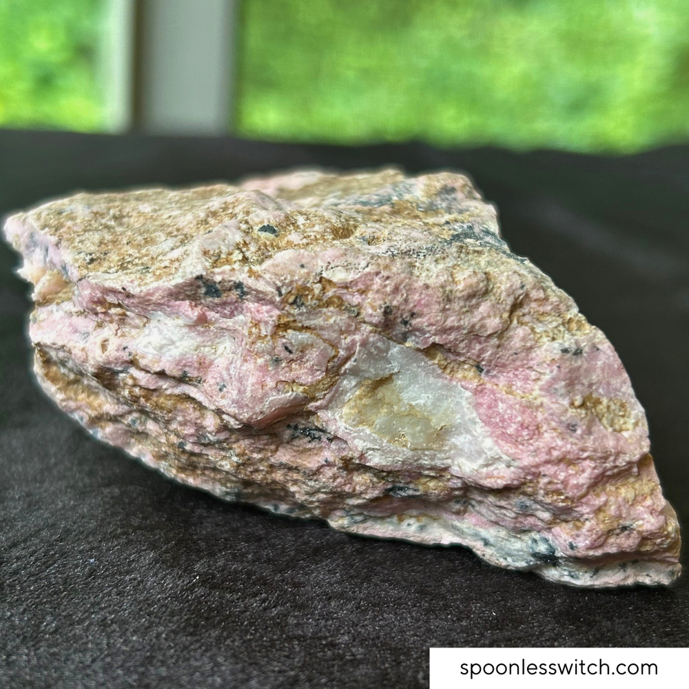 Raw Peru Rhodonite Chunk