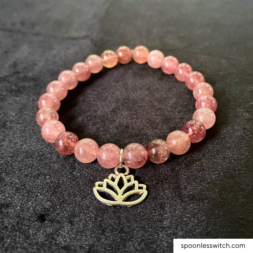 Strawberry Quartz Bracelet