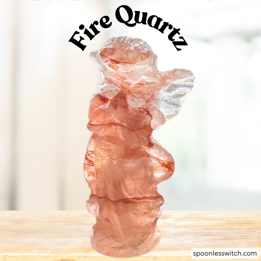 Enchanting Gemstone Angel Statues for Serenity