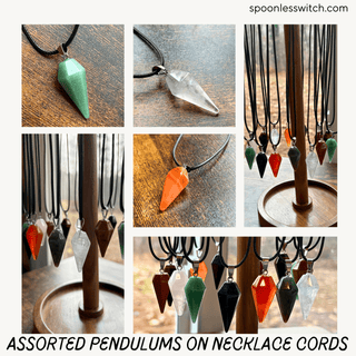 Assorted Pendulums on Necklace Cords